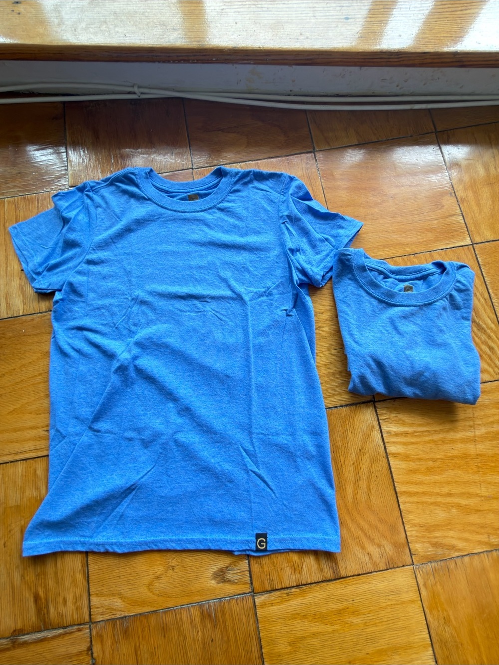 Gold Toe Mens Short Sleeve Tee in Bright Blue